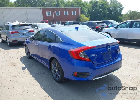 2020 Honda Civic Ex z USA, uszkodzony, nr VIN 19XFC1F39LE204381